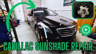 Cadillac CT6, CTS & XTS Sunroof Sunshade FIX – Better Than OEM! (2016-2020)
