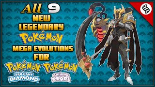 All 9 New Mega Evolutions for Every Legendary Pokémon in Brilliant Diamond and Shining Pearl