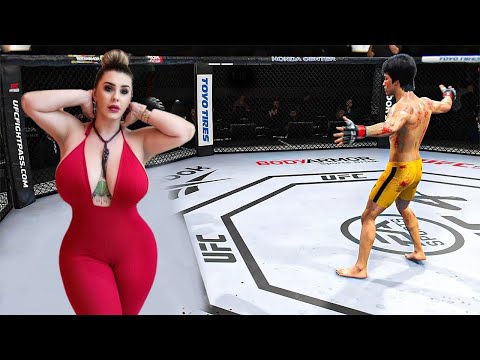 Bruce Lee vs Green Peace( EA Sports UFC 4 ) wwe mma
