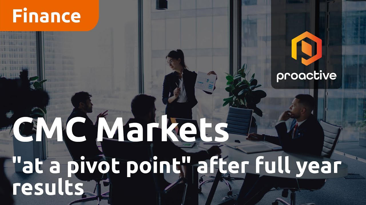 CMC Markets "at a pivot point" after full year results