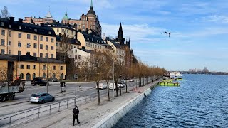 Stockholm Walks: Mariaberget - Vasabron. Crispy morning in beautiful area.