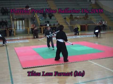 2008 Nino Ballarino Martina Presti Scuola Kung Fu Thieu Lam Furnari