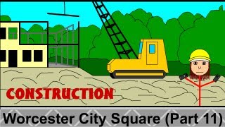 preview picture of video 'Worcester: City Square Project, Part 11: Saint Vincent Stays In, Mercantile Street Walk'