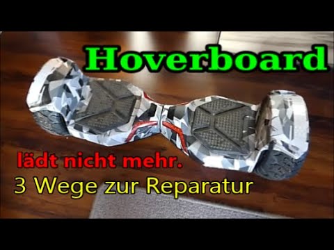Hoverboard reparieren - Was tun, wenn der Akku nicht mehr lädt?