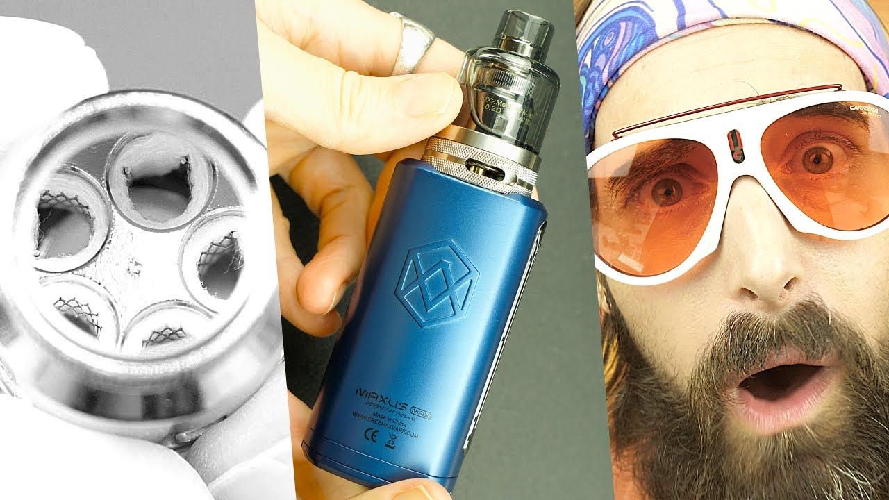 This Is CRAZY! Five Mesh Coils In 1 Coil Head! The Freemax Maxus Max Kit!