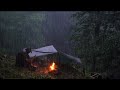What is the best shelter for survival and camping in heavy rain?