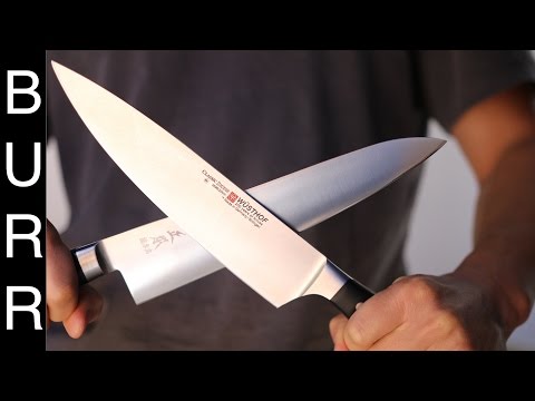 Japanese vs German Chef Knife