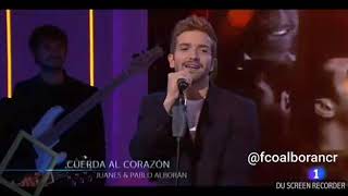Pablo Alborán ft Juanes - Cuerda al Corazón / Especial de Navidad RTVE 2017