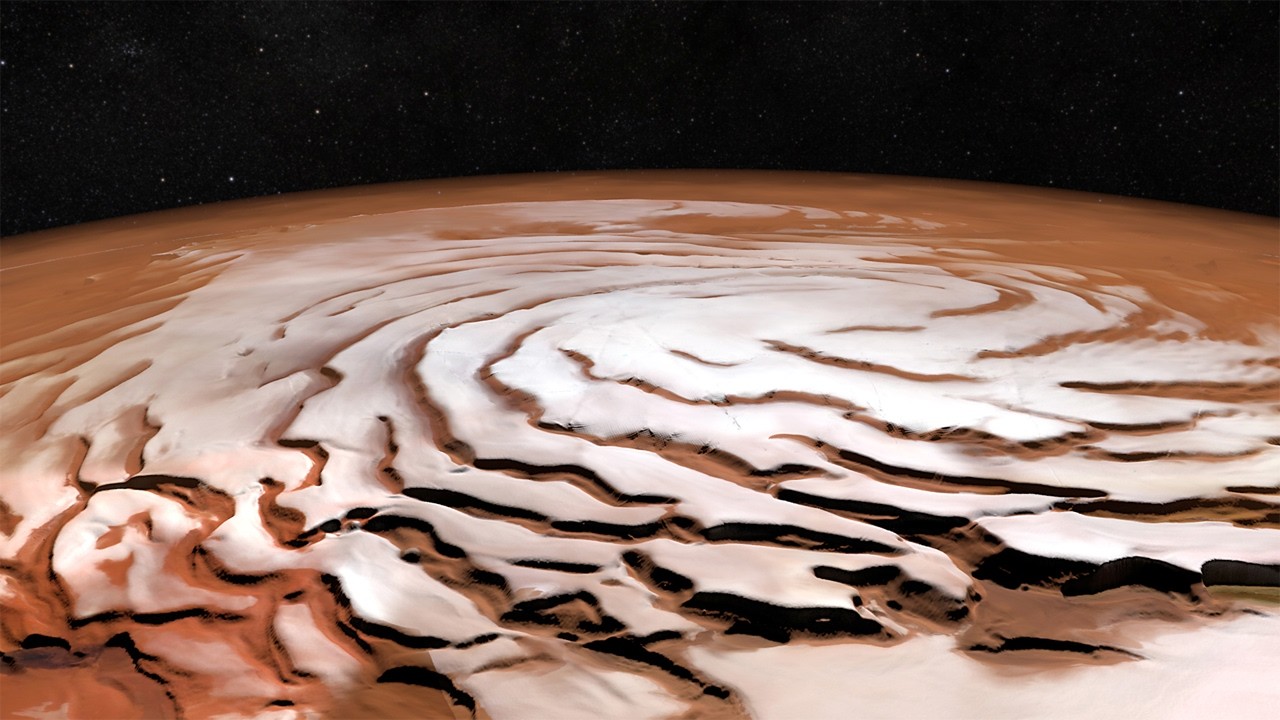 El hielo polar de Marte: implicaciones para la vida en el Planeta Rojo