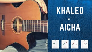 Tuto Guitare - Khaled - Aicha - Apprendre les quatre accords sans barra©s!