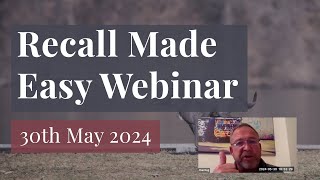 Clan Dog Webinar: Recall Made Easy - Recall Principles, Techniques and Canine Psychology