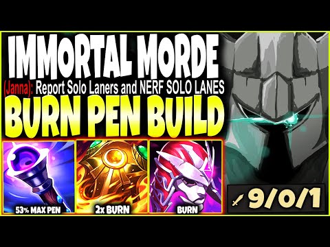With 53% Max Pen and 4x BURN DMG Mordekaiser went BEYOND IMMORTAL BUILD 🔥 LoL Top Morde s12 Gameplay
