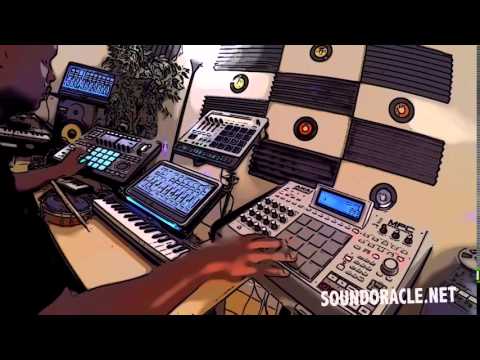 SoundOracle making a beat using drums from The Oracle Pack Vol 2 .