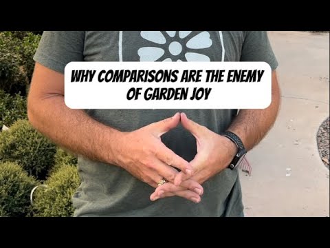 Why Comparisons Are The Enemy Of Garden Joy - YouTube