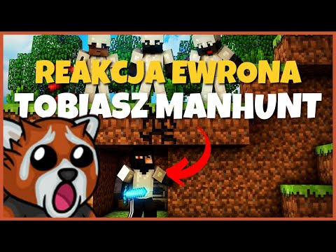 EWRON ogląda REWANŻ FINAŁU MANHUNTA | TOBIASZ vs 3 ŁOWCÓW