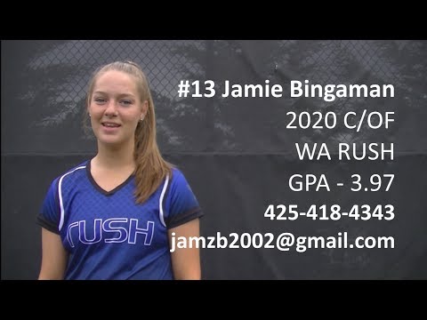 Jamie Bingaman Softball Skills Video