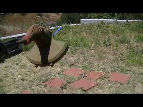 3d Printed String Trimmer Blade Attachment Test 3