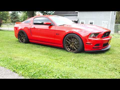 2013 Mustang GT suspension/wheel and tire setup