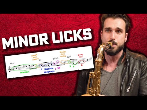 4 Easy Minor Licks for Jazz Musicians