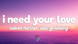 Download lagu Calvin Harris, Ellie Goulding - I Need Your Love (Lyrics) mp3