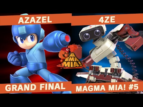 4ze(Rob) vs Azazel(Megaman) - GRAND FINAL - MAGMA MIA! #5