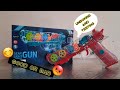 Transparent Gear Light Gun Unboxing And Testing Musical Toy Review In Hindi ️