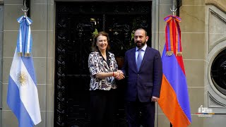 Հայաստանի և Արգենտինայի ԱԳ նախարարների հանդիպումը