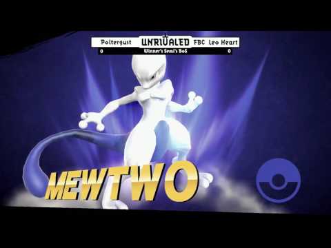 Unrivaled 4 WiiU - FBC LeoHeart (Mewtwo) vs Poltergust (Yoshi) - Winners Semis