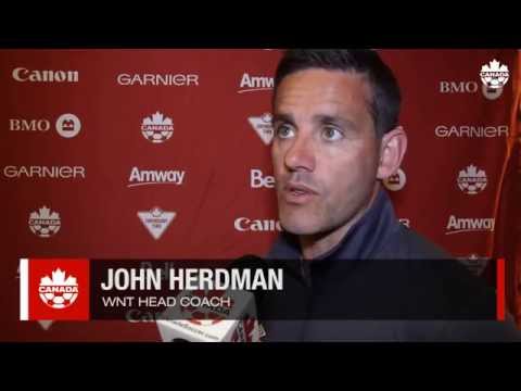 CANWNT: Canada 1-0 Mexico, John Herdman