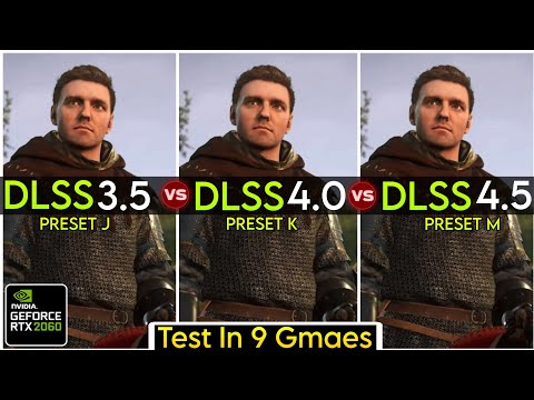 DLSS 3.5 vs DLSS 4 vs DLSS 4.5 - Test In 9 Games - ft. RTX 2060