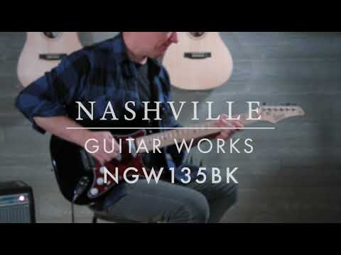 Nashville Guitar Works NGW135 BL Maple Fingerboard image 6