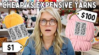 $1 vs $100 YARN: Is EXPENSIVE Yarn Actually BETTER?