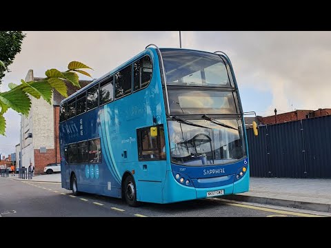 PURE THRASH: Route 45 | NK57GWZ/7507 - Arriva Northumbria: Dennis Trident 2/ADL Enviro 400