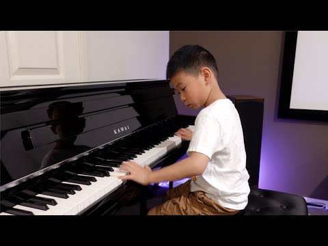 Keilen (7yo) plays Black And White Rag by George Botsford (AMEB Grade 6 Piano)