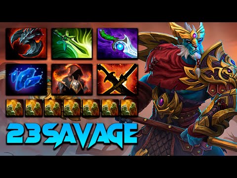 T1.23savage Phantom Lancer Hunter - Dota 2 Pro Gameplay [Watch & Learn]