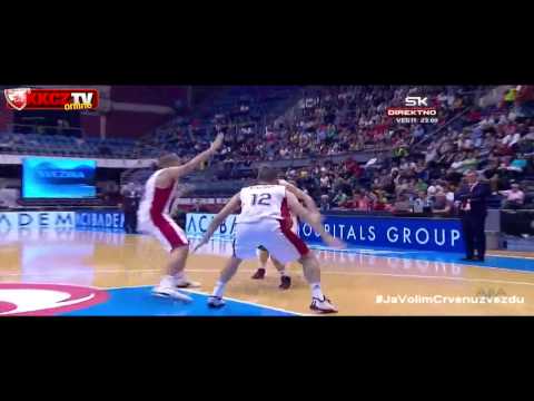 Crvena zvezda Telekom : Union Olimpija 73:65 | Highlights [3. kolo ABA lige | 12.10.2014.]