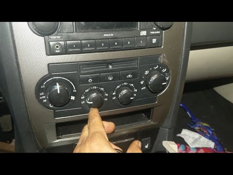 Chrysler 300 air vent not the same temperature fix