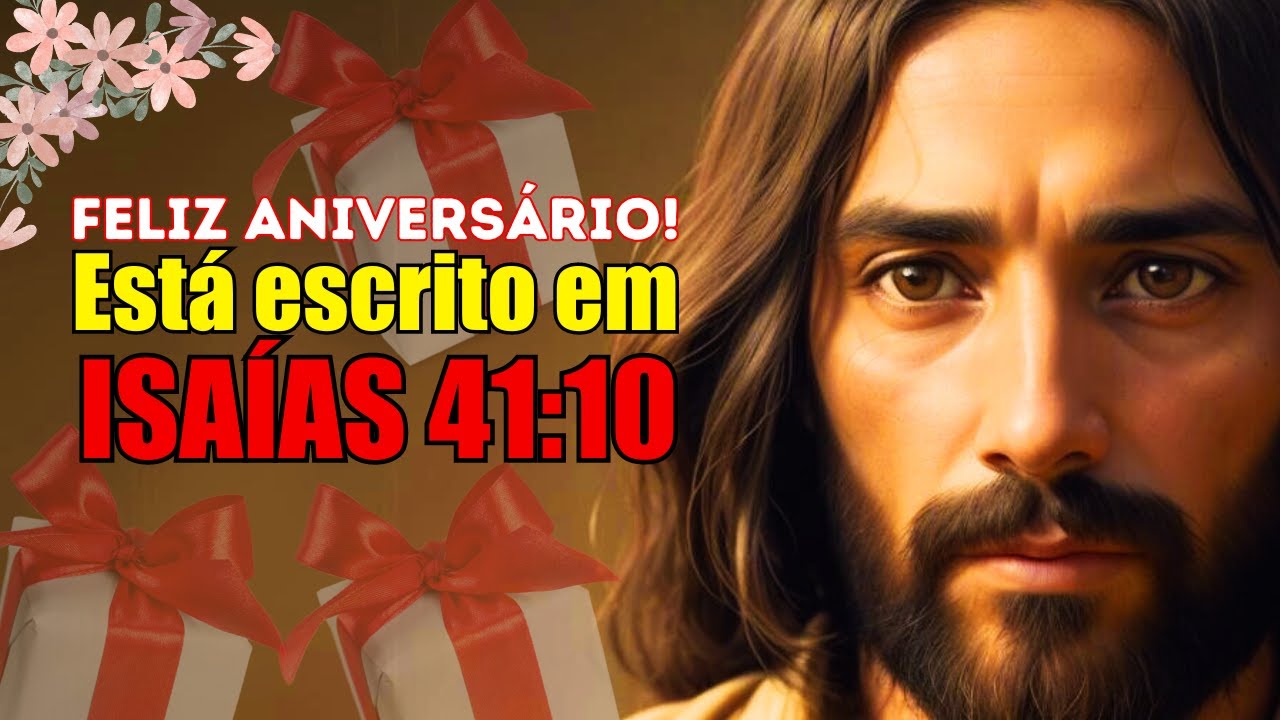 🎀💜Feliz Aniversário I Deus manda uma mensagem para você