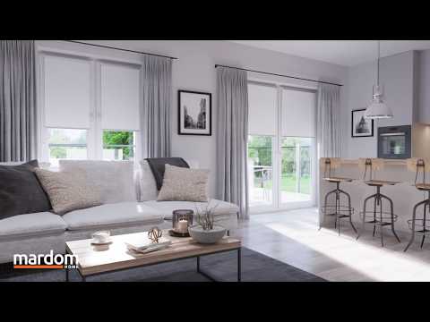 Roleta zaciemniająca Mardom Click Silver