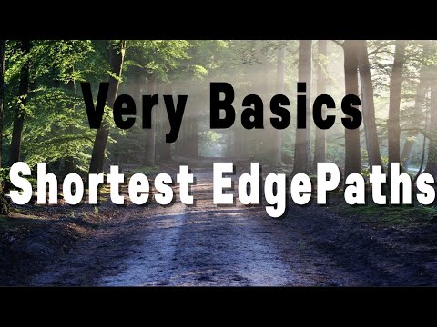 The very basics of shortest edge paths node (Blender, Geometry nodes)