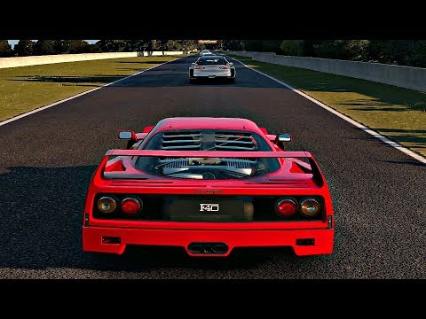 Gran Turismo Sport - Gameplay Ferrari F40 @ Mount Panorama [4K 60FPS]