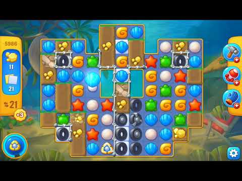 Fishdom 2021 - Level 5986   #playrix #fishdom #gaming
