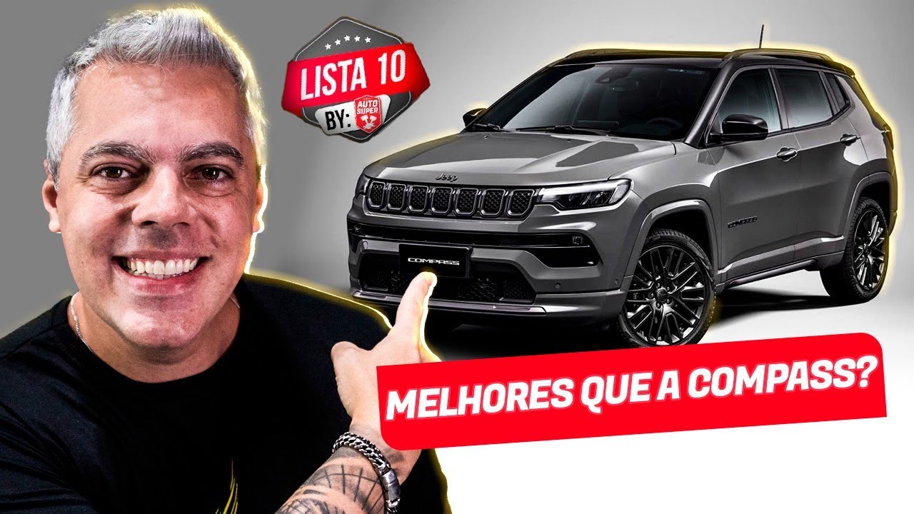 Existe Novas Opções 10 Carros MELHORES que a JEEP COMPASS   AUTO SUPER