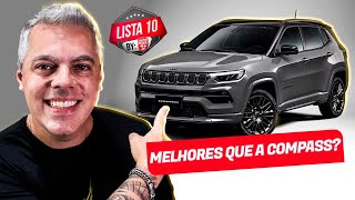 Existe Novas Opções 10 Carros MELHORES que a JEEP COMPASS   AUTO SUPER
