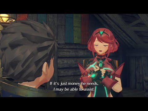Pyra May Be Able to Assist | Xenoblade Chronicles 2 Cutscene Nintendo Switch