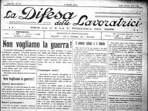 Sandra Mantovani - Giovanna Daffini - La lega.wmv