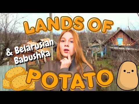 BABUSHKA VLOG - Potato fields and life in Belarusian village 🇧🇾 (Lukashenko would be so proud of me)