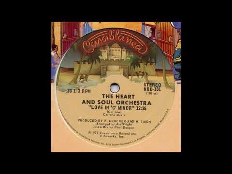 Frankie Crocker's Heart And Soul Orchestra - love in c minor (1977) Vinyl