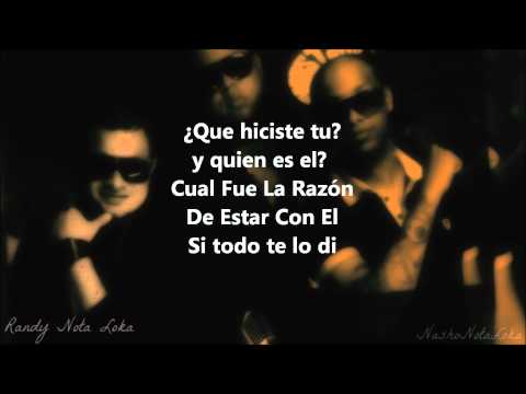 Que Hiciste Tu - Dubosky Ft. Jowell & Randy (Original Con Letra) HD