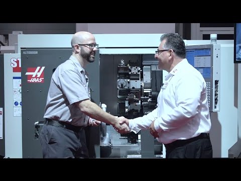 The New Haas ST-15SY Sub-Spindle Lathe from Haas Automation